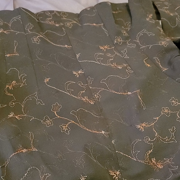 Intuitions  Jaguar Green Pants suite - Picture 3 of 8